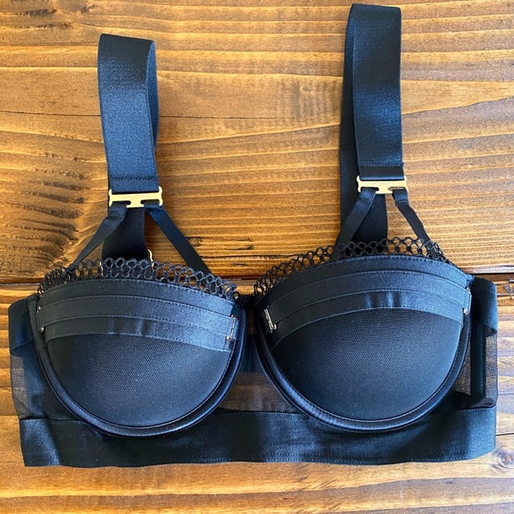 Honey Birdette Luxury Lingerie Vienna Bra - Picture 3 of 6